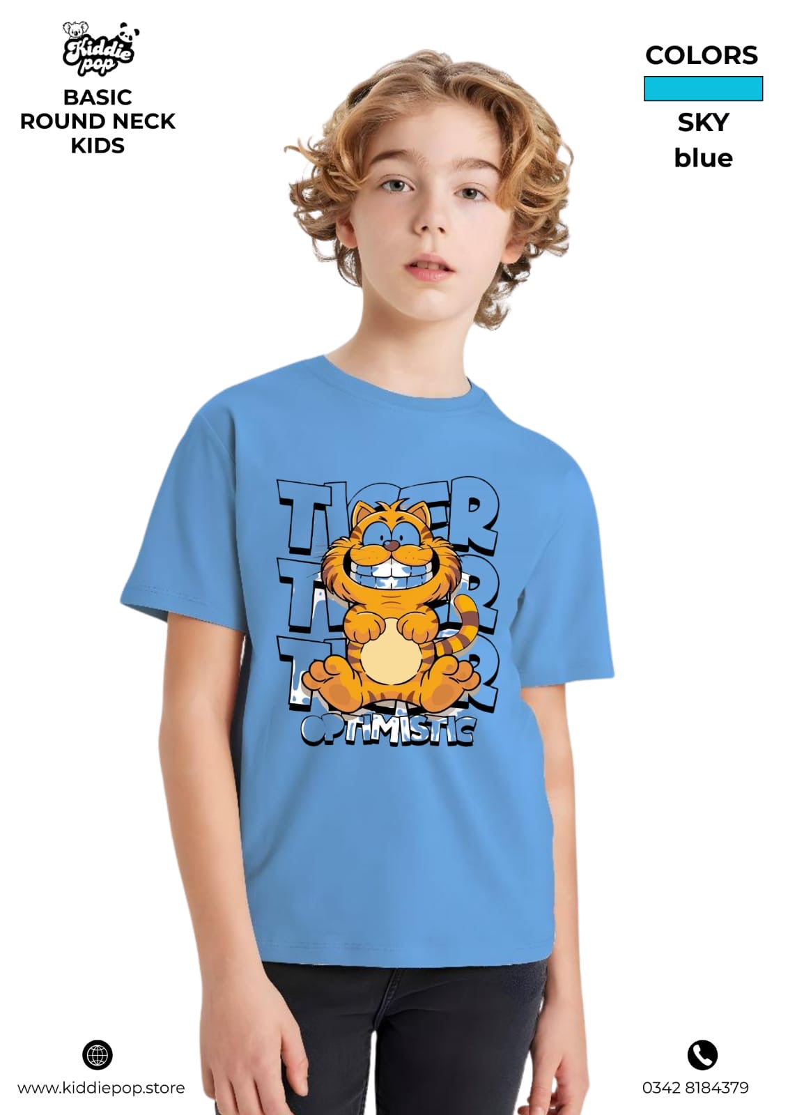 Classic DTF Printed T-Shirts for Kids