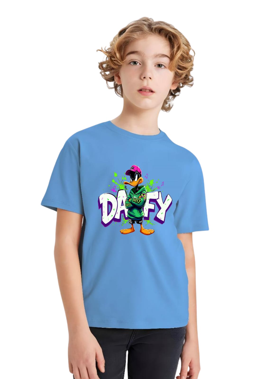 Classic DTF Printed T-Shirts for Kids