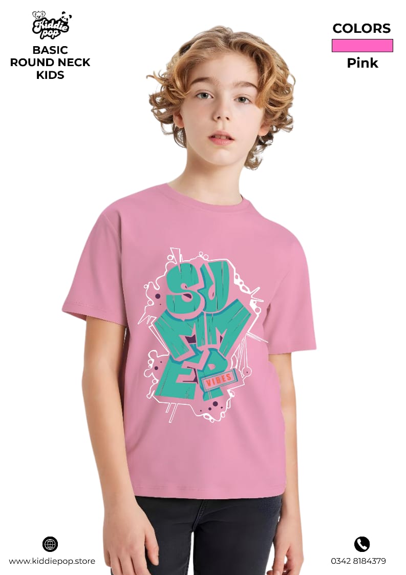 Classic DTF Printed T-Shirts for Kids
