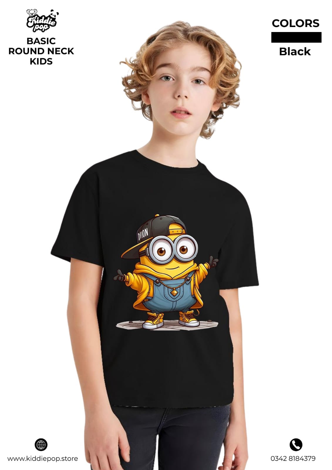 Classic DTF Printed T-Shirts for Kids