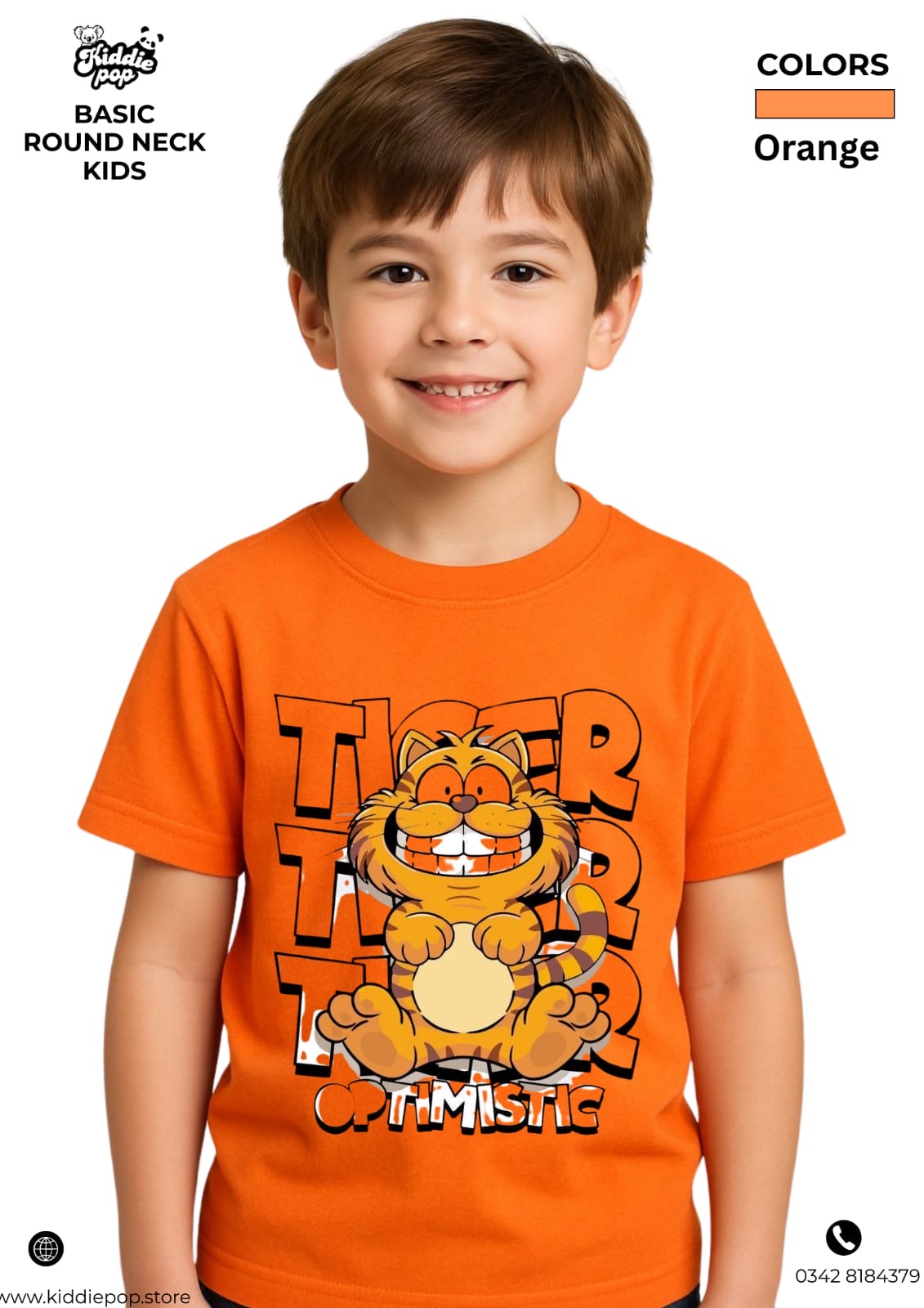 Classic DTF Printed T-Shirts for Kids