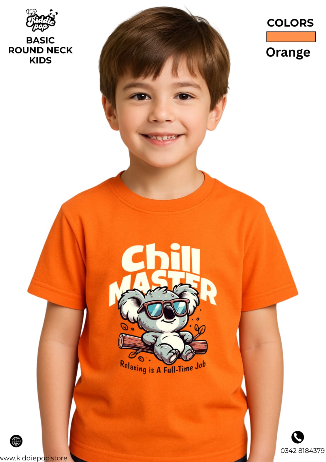 Classic DTF Printed T-Shirts for Kids
