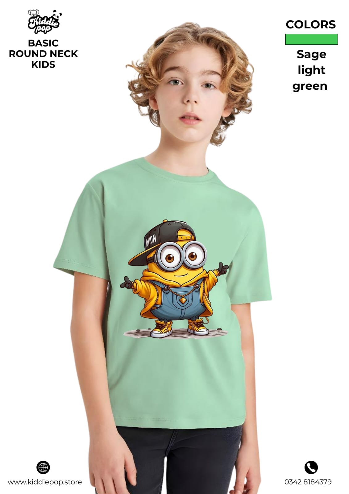Classic DTF Printed T-Shirts for Kids
