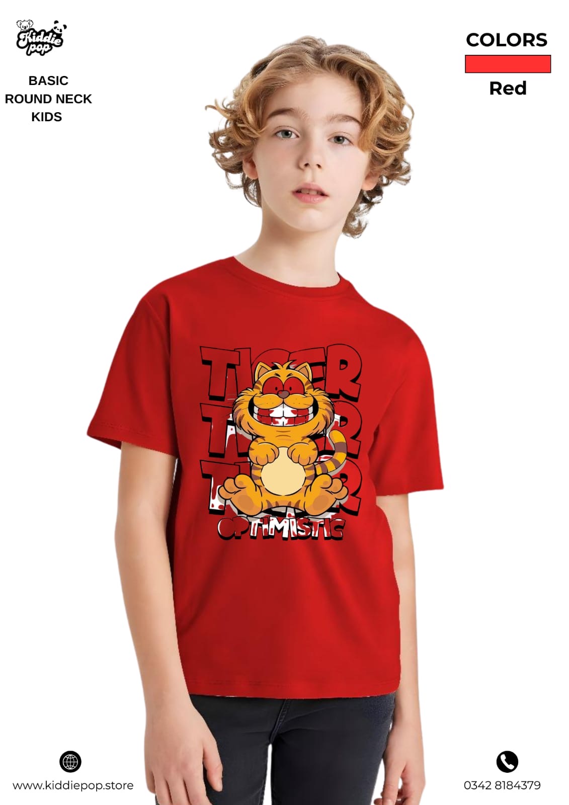 Classic DTF Printed T-Shirts for Kids