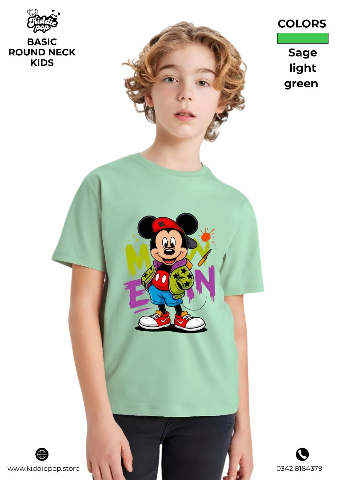 Classic DTF Printed T-Shirts for Kids