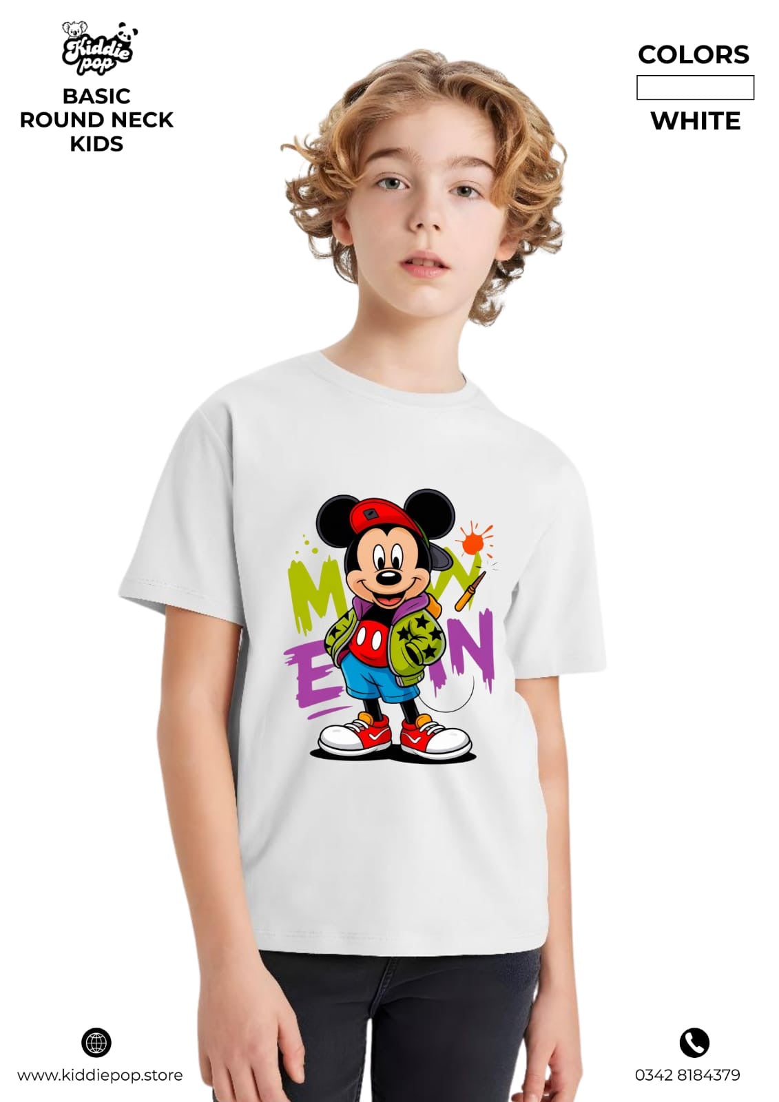 Classic DTF Printed T-Shirts for Kids
