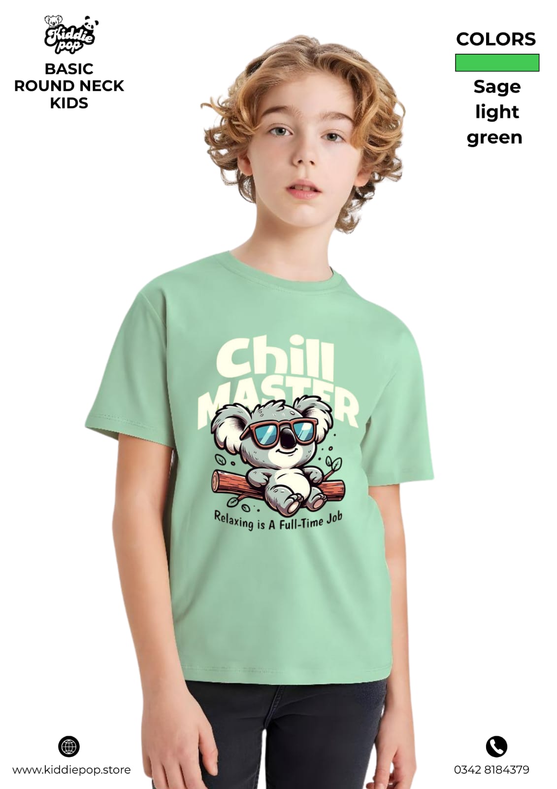 Classic DTF Printed T-Shirts for Kids