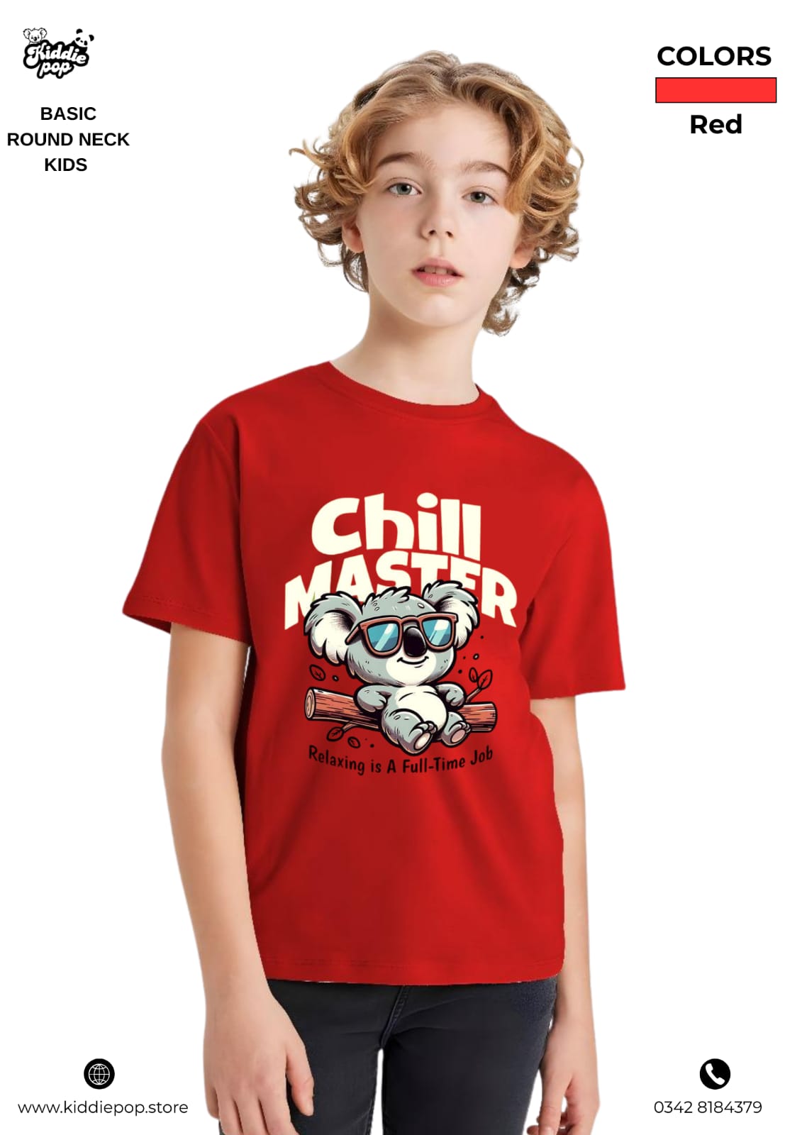Classic DTF Printed T-Shirts for Kids