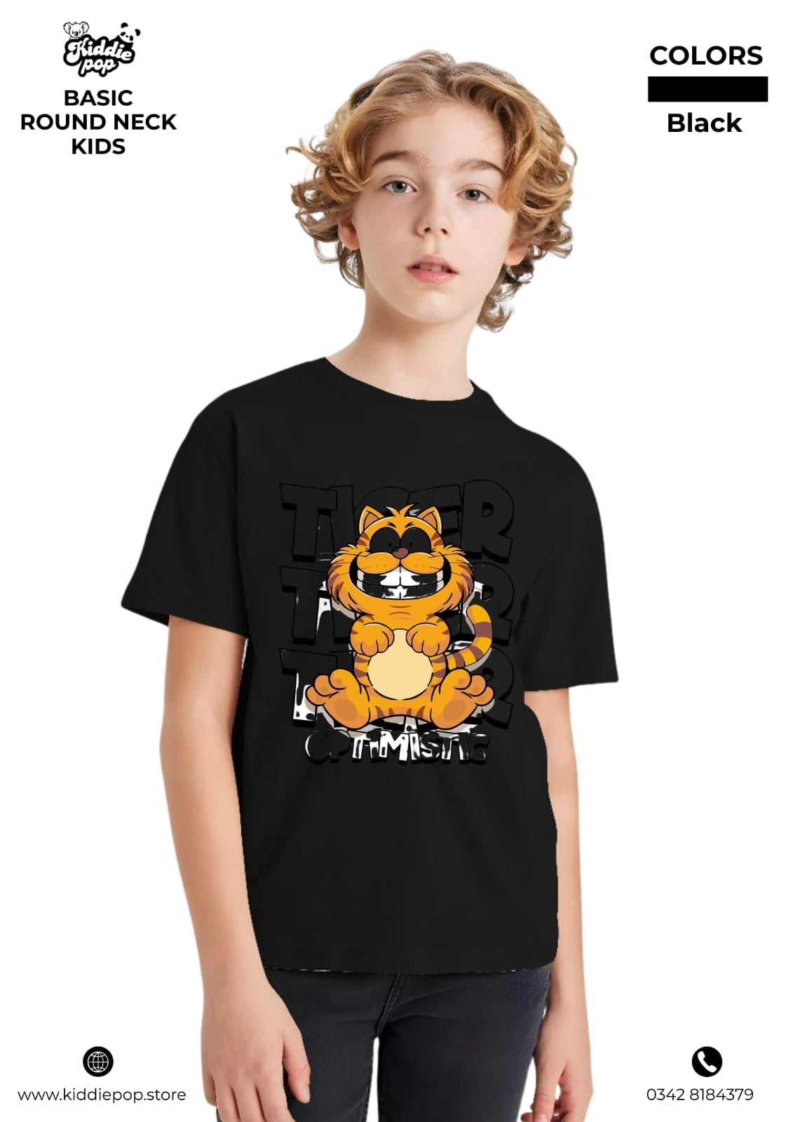 Classic DTF Printed T-Shirts for Kids