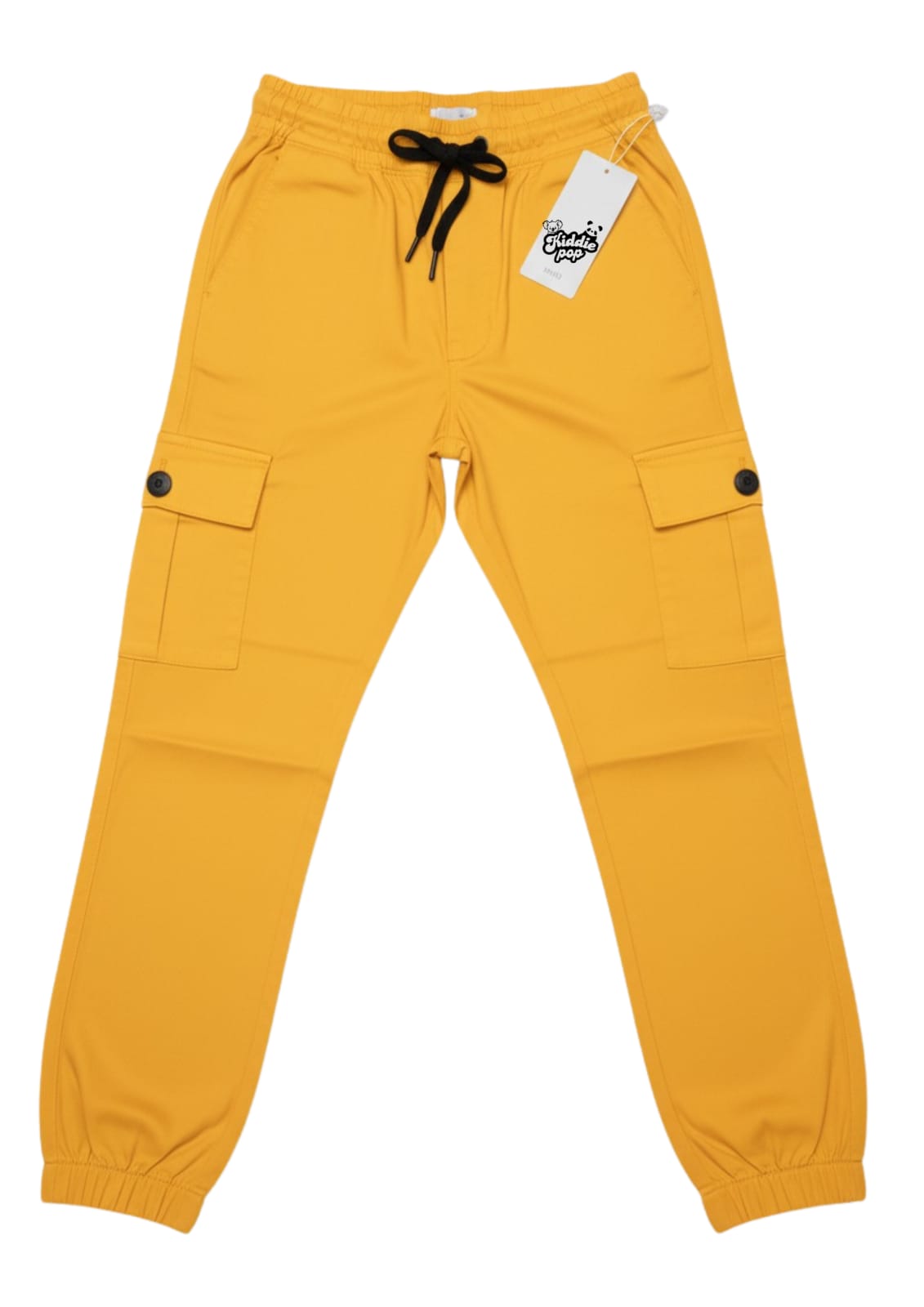 Yellow Kids Cargo Pant