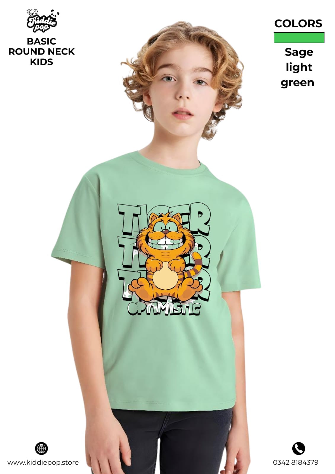 Classic DTF Printed T-Shirts for Kids