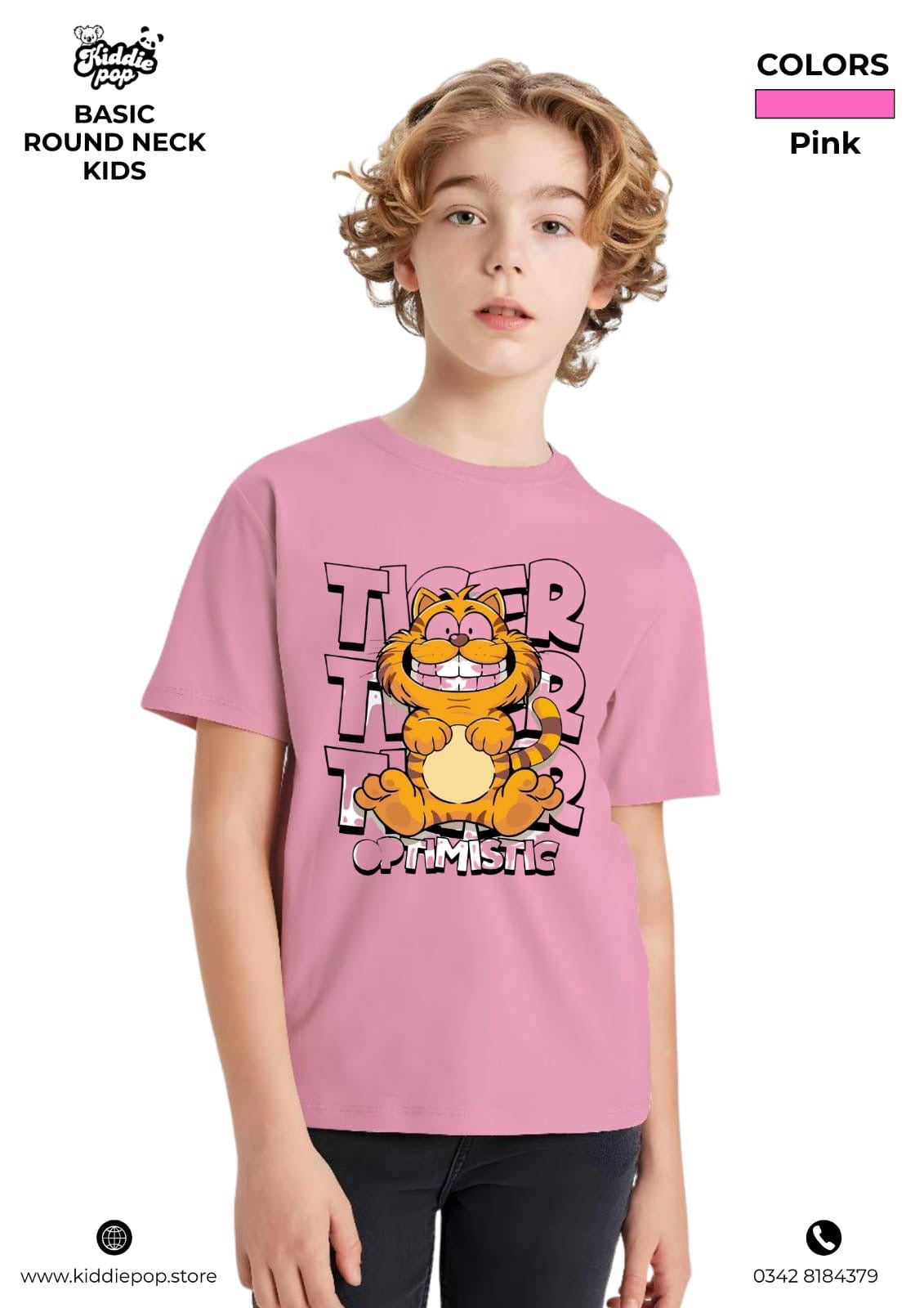 Classic DTF Printed T-Shirts for Kids