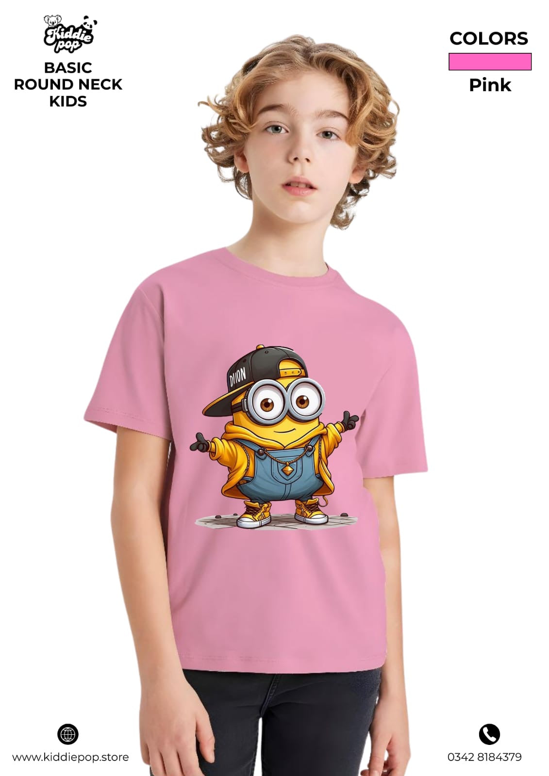 Classic DTF Printed T-Shirts for Kids