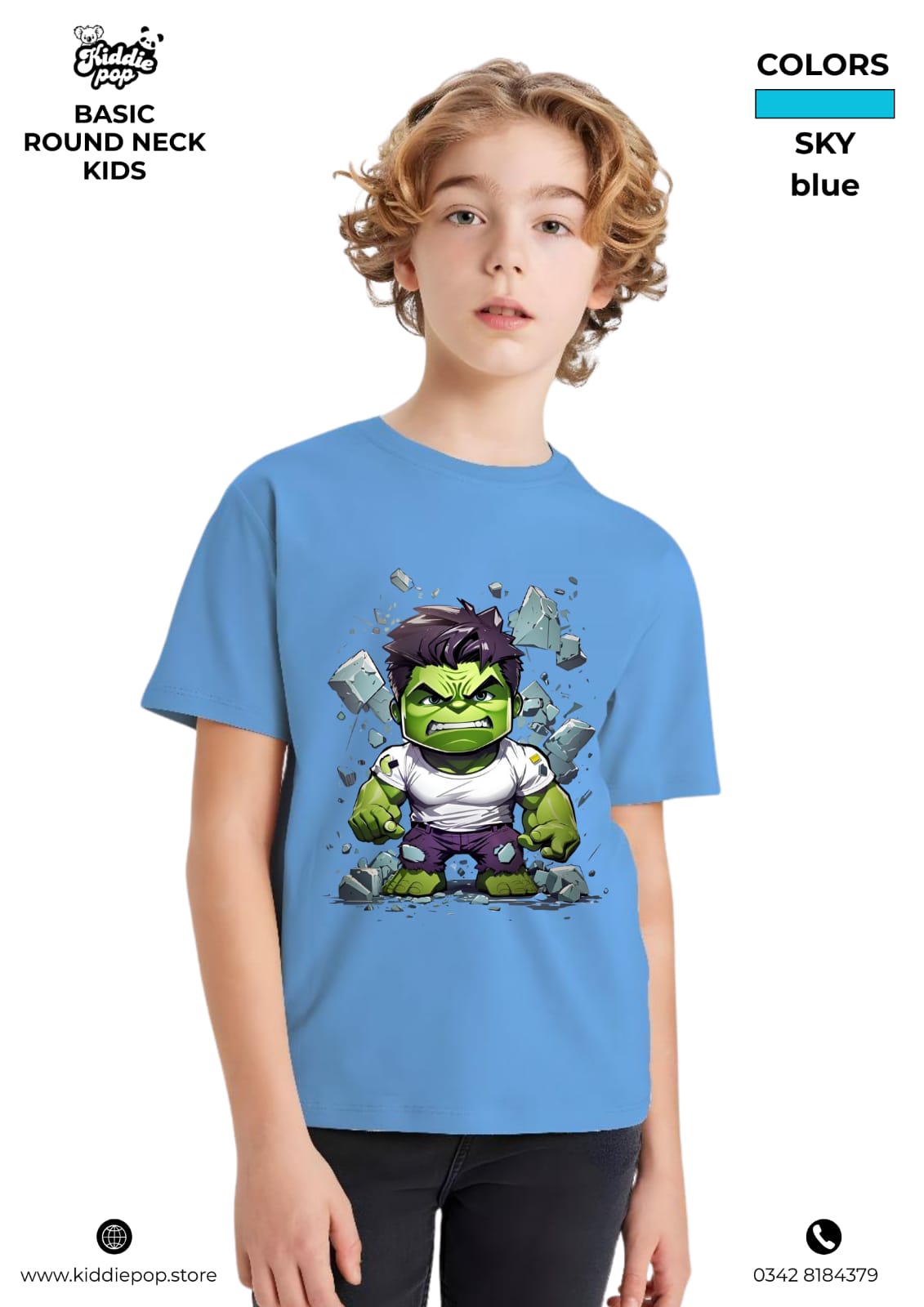 Classic DTF Printed T-Shirts for Kids
