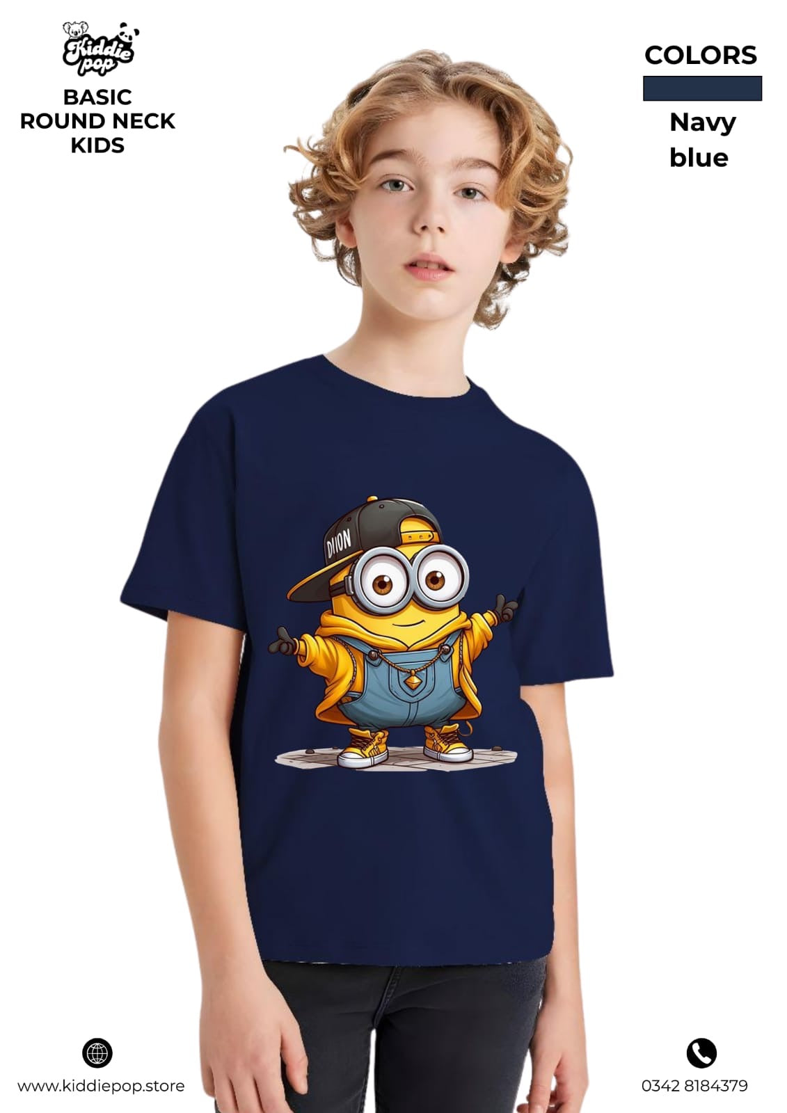 Classic DTF Printed T-Shirts for Kids