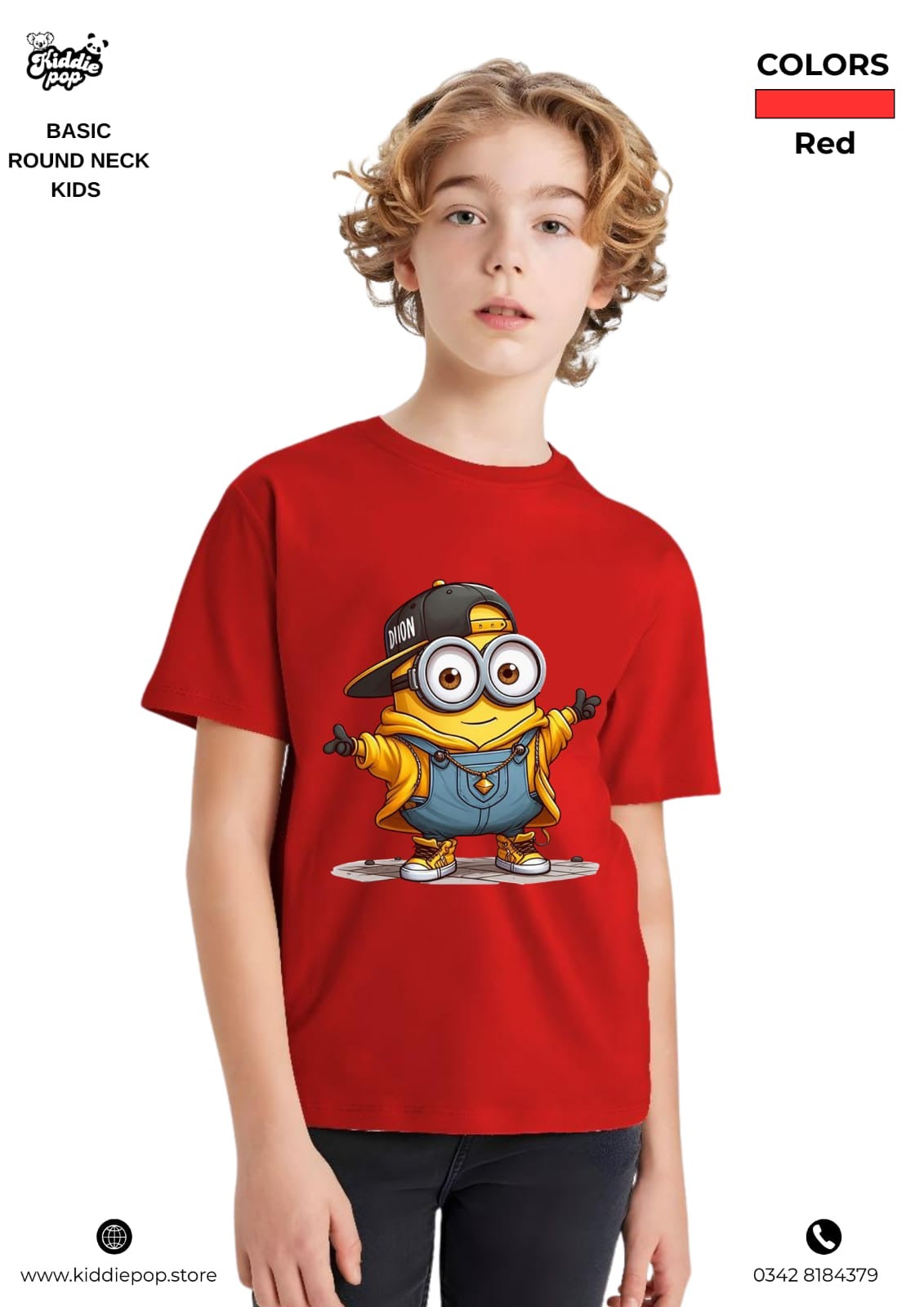 Classic DTF Printed T-Shirts for Kids