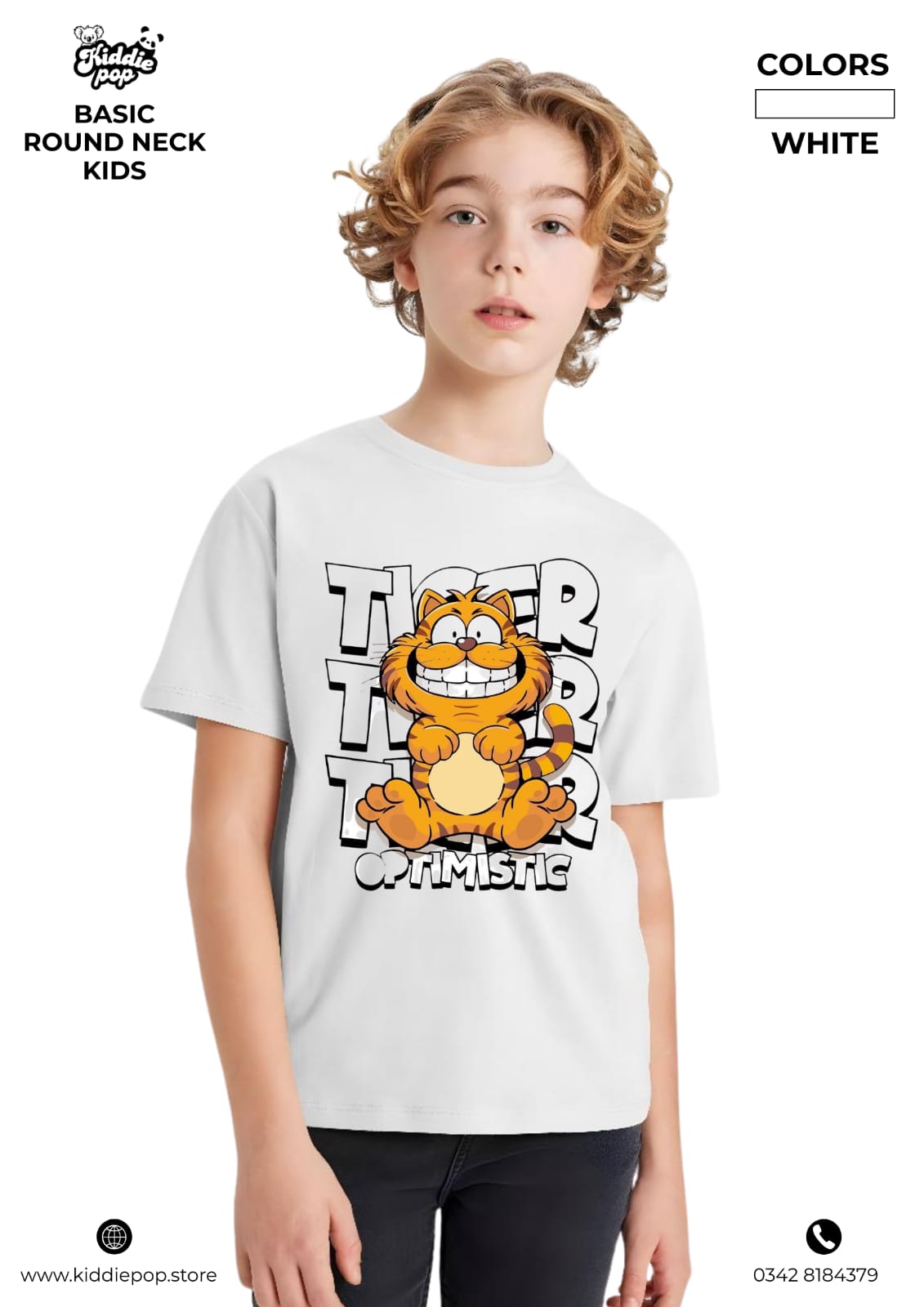 Classic DTF Printed T-Shirts for Kids