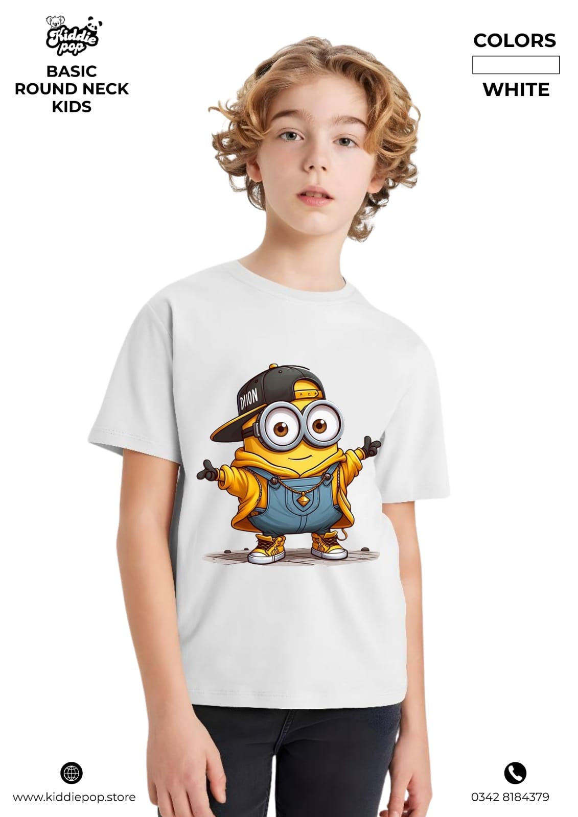 Classic DTF Printed T-Shirts for Kids