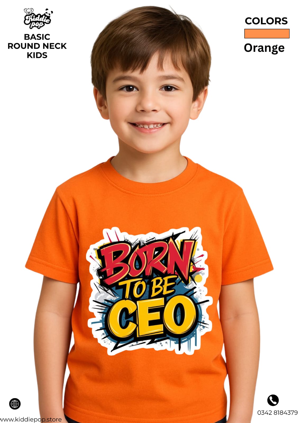 Classic DTF Printed T-Shirts for Kids