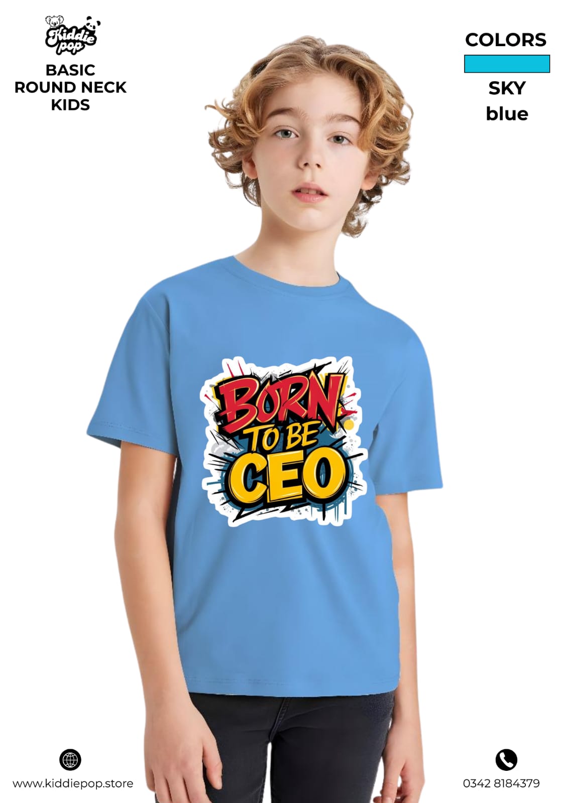 Classic DTF Printed T-Shirts for Kids