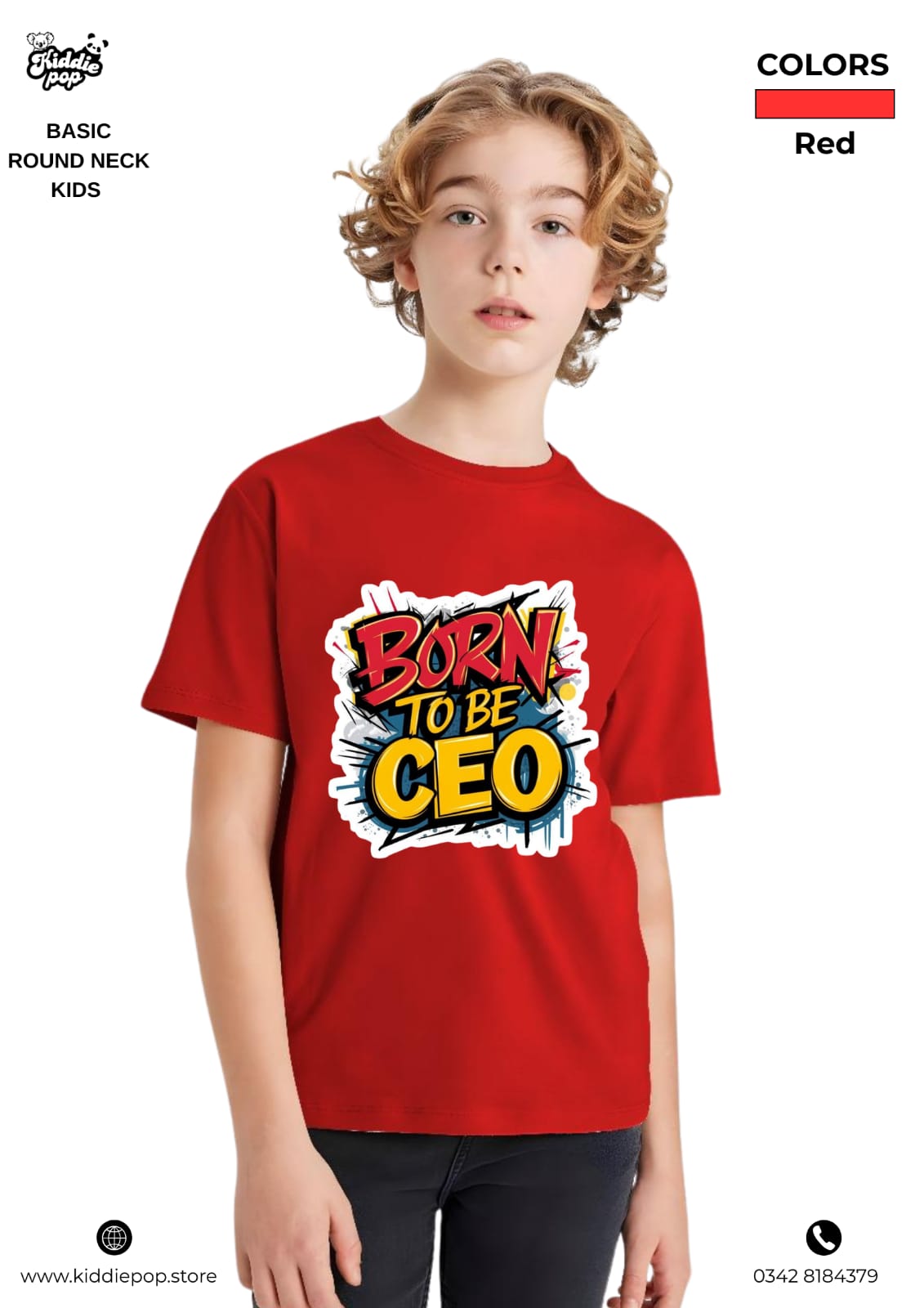 Classic DTF Printed T-Shirts for Kids