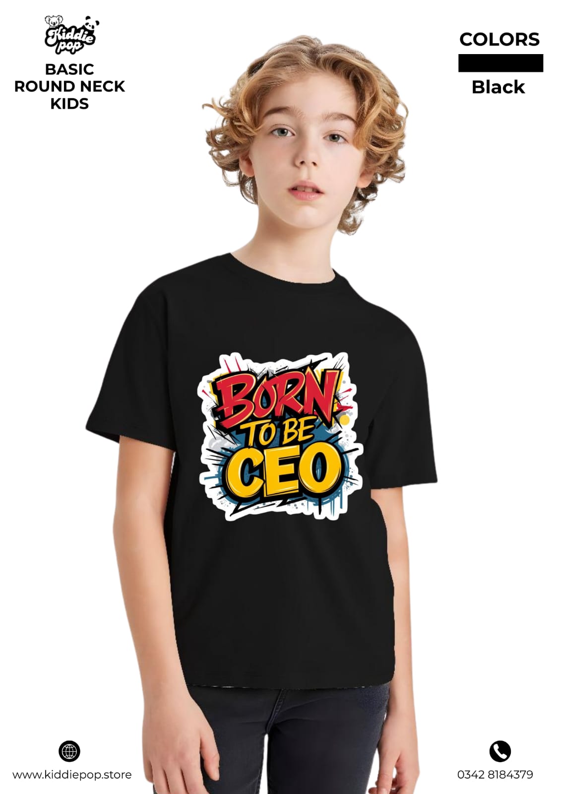 Classic DTF Printed T-Shirts for Kids