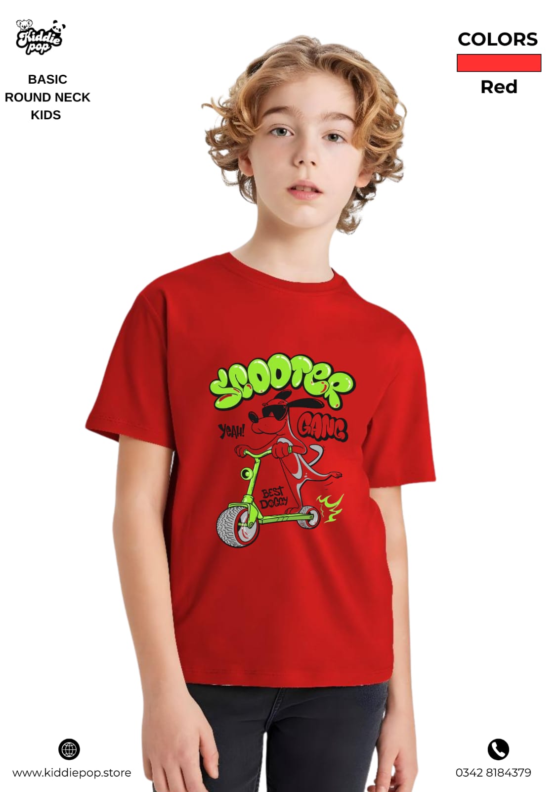 Classic DTF Printed T-Shirts for Kids