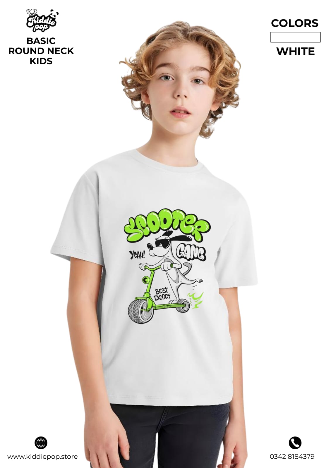 Classic DTF Printed T-Shirts for Kids