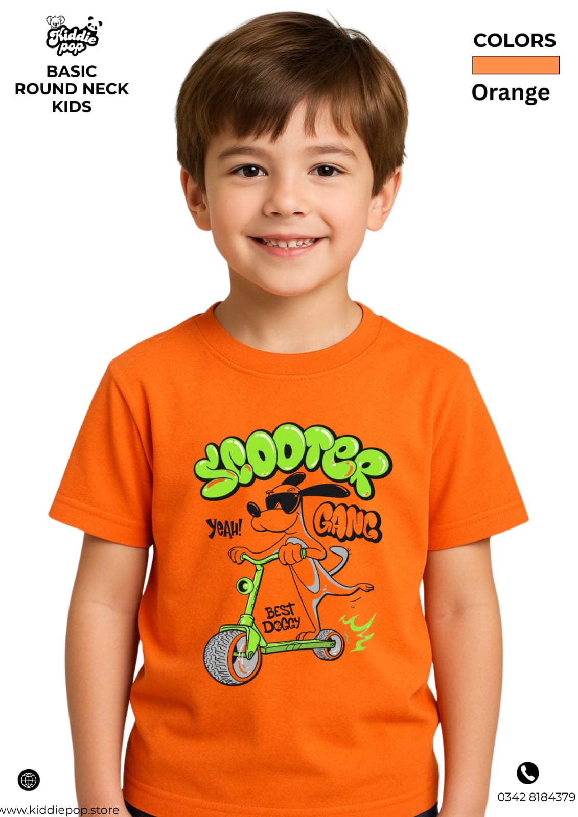 Classic DTF Printed T-Shirts for Kids