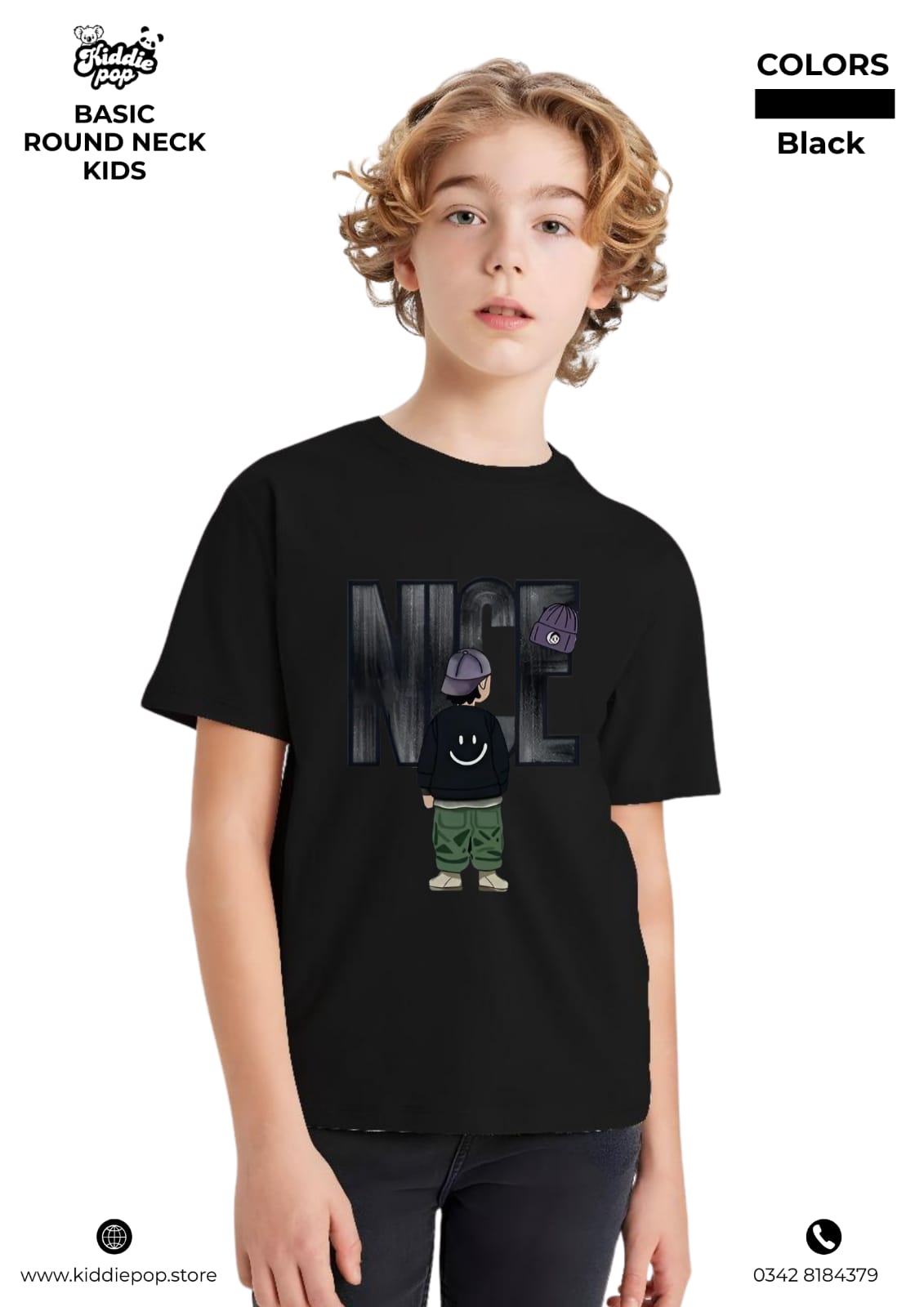 Classic DTF Printed T-Shirts for Kids