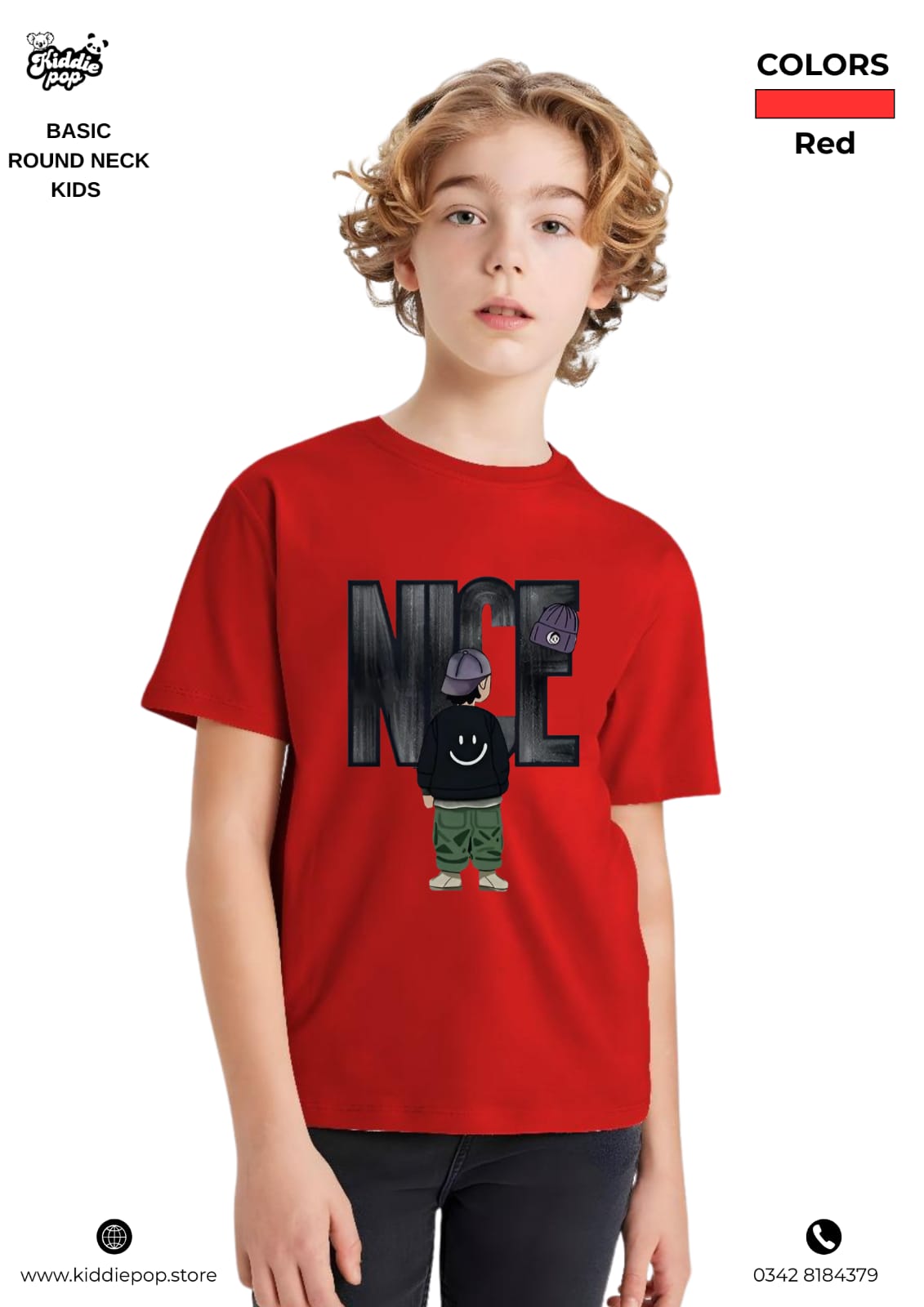 Classic DTF Printed T-Shirts for Kids