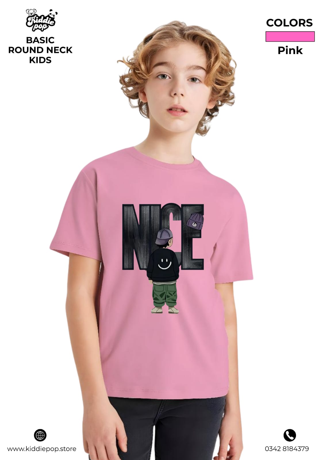 Classic DTF Printed T-Shirts for Kids
