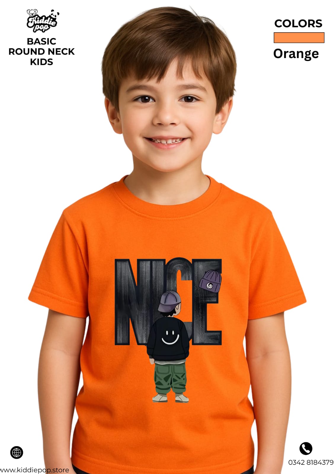 Classic DTF Printed T-Shirts for Kids