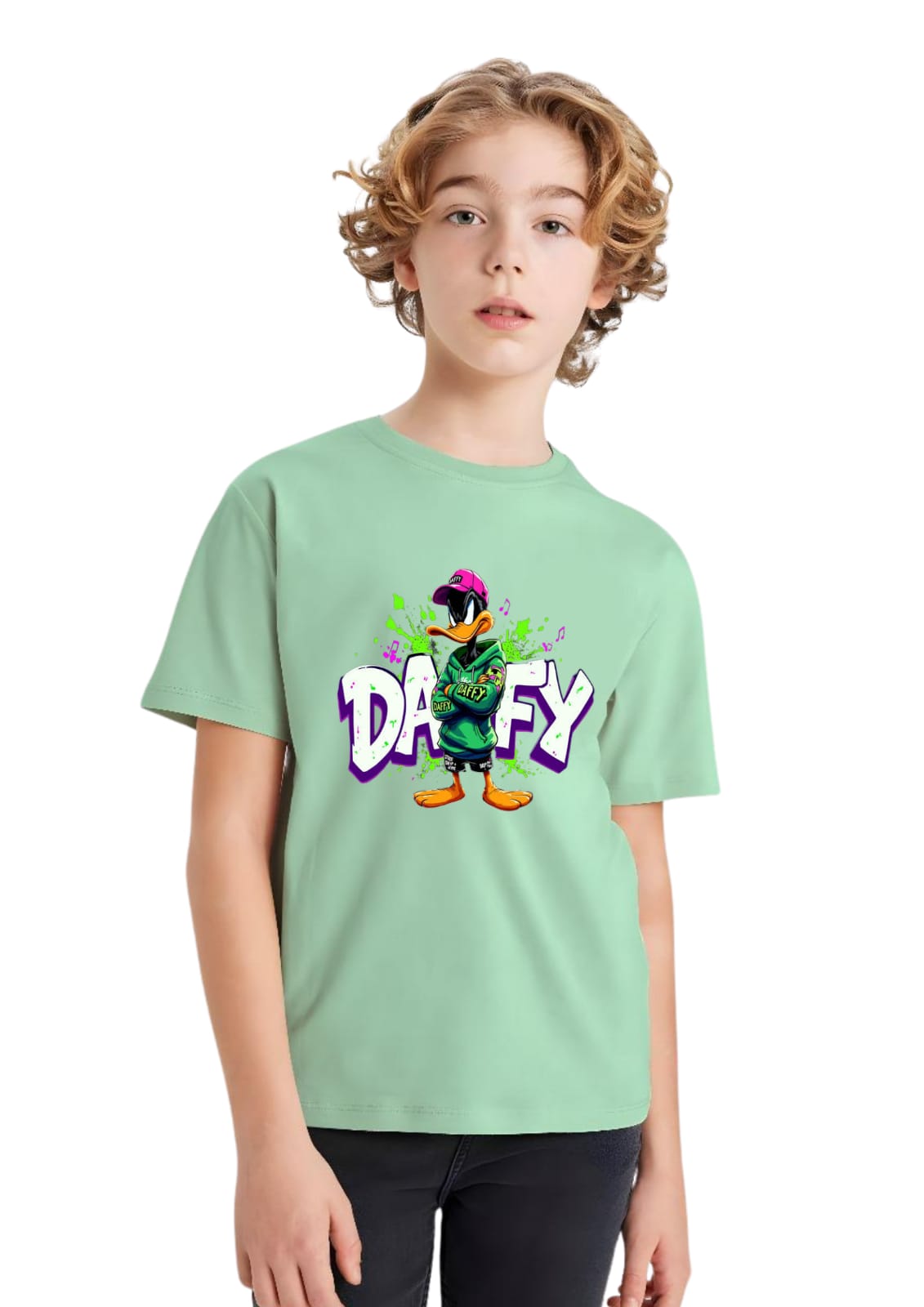 Classic DTF Printed T-Shirts for Kids