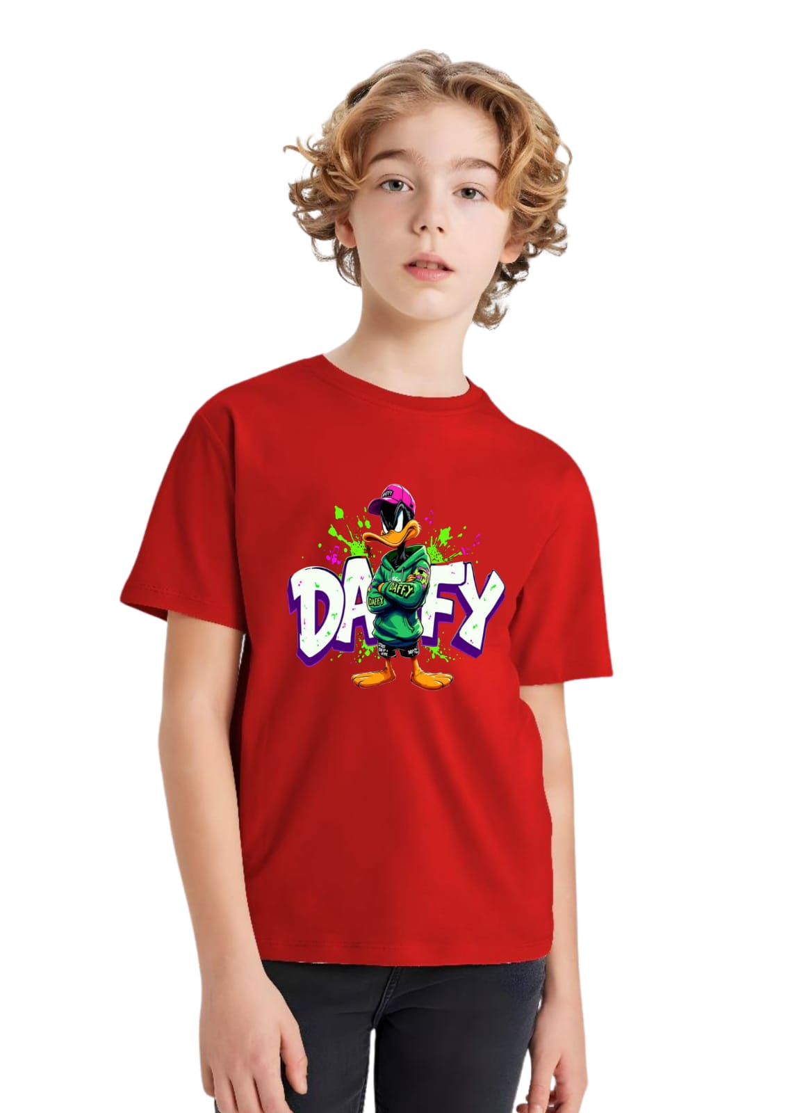 Classic DTF Printed T-Shirts for Kids