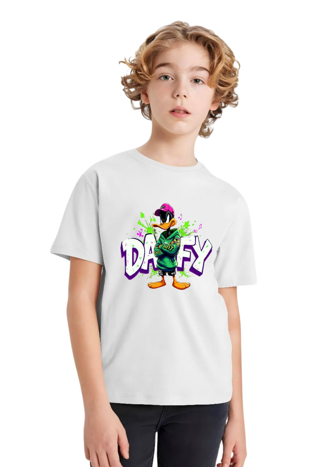 Classic DTF Printed T-Shirts for Kids