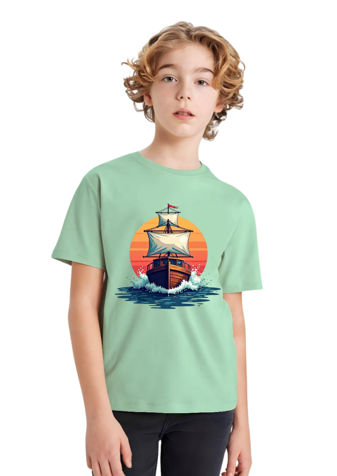 Classic DTF Printed T-Shirts for Kids