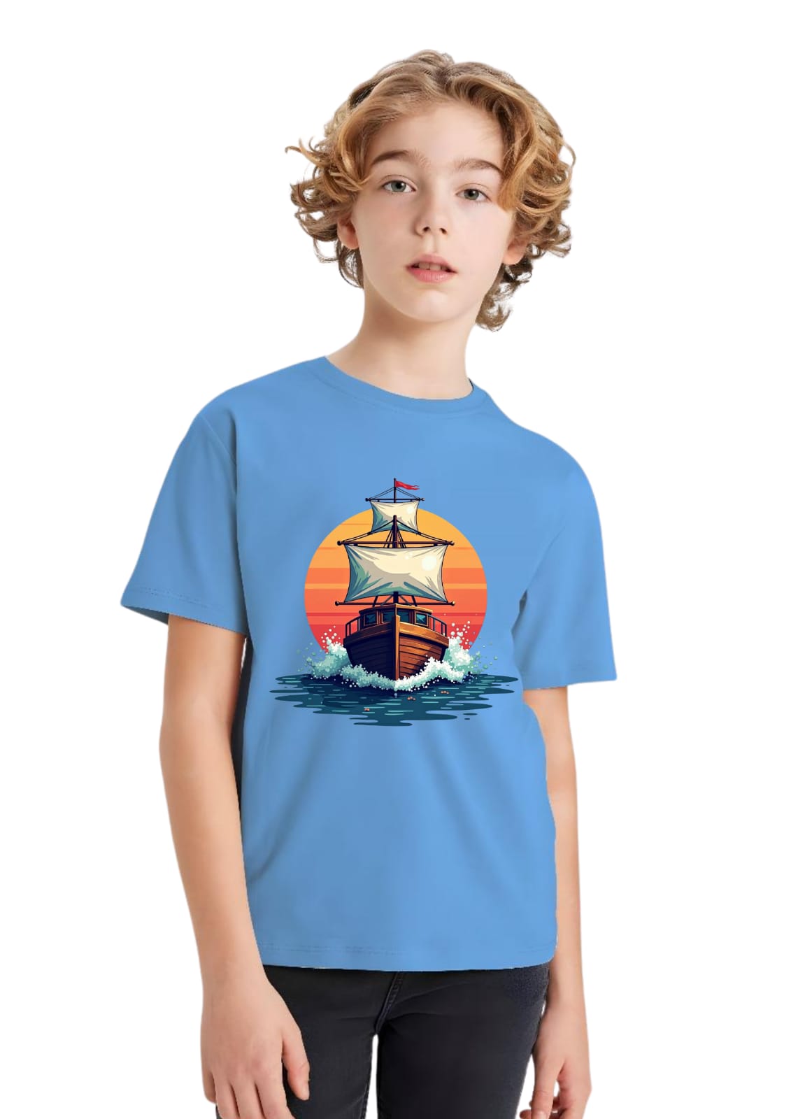 Classic DTF Printed T-Shirts for Kids