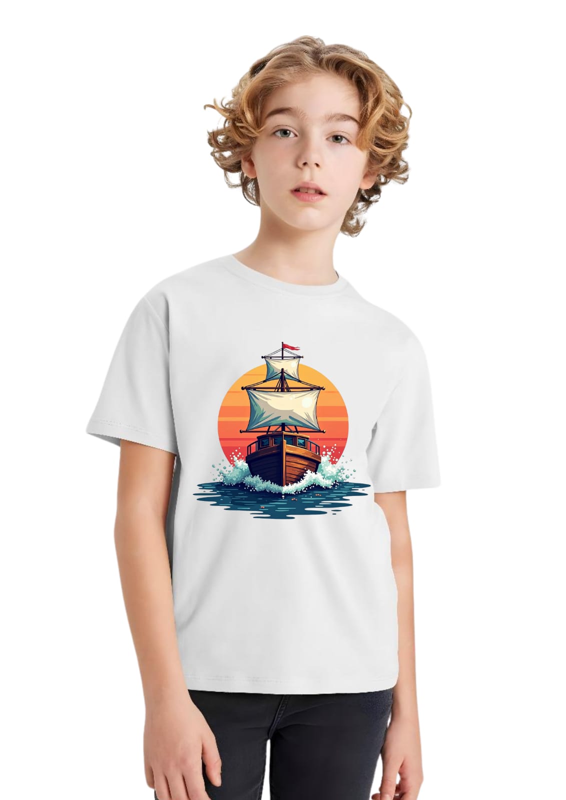 Classic DTF Printed T-Shirts for Kids
