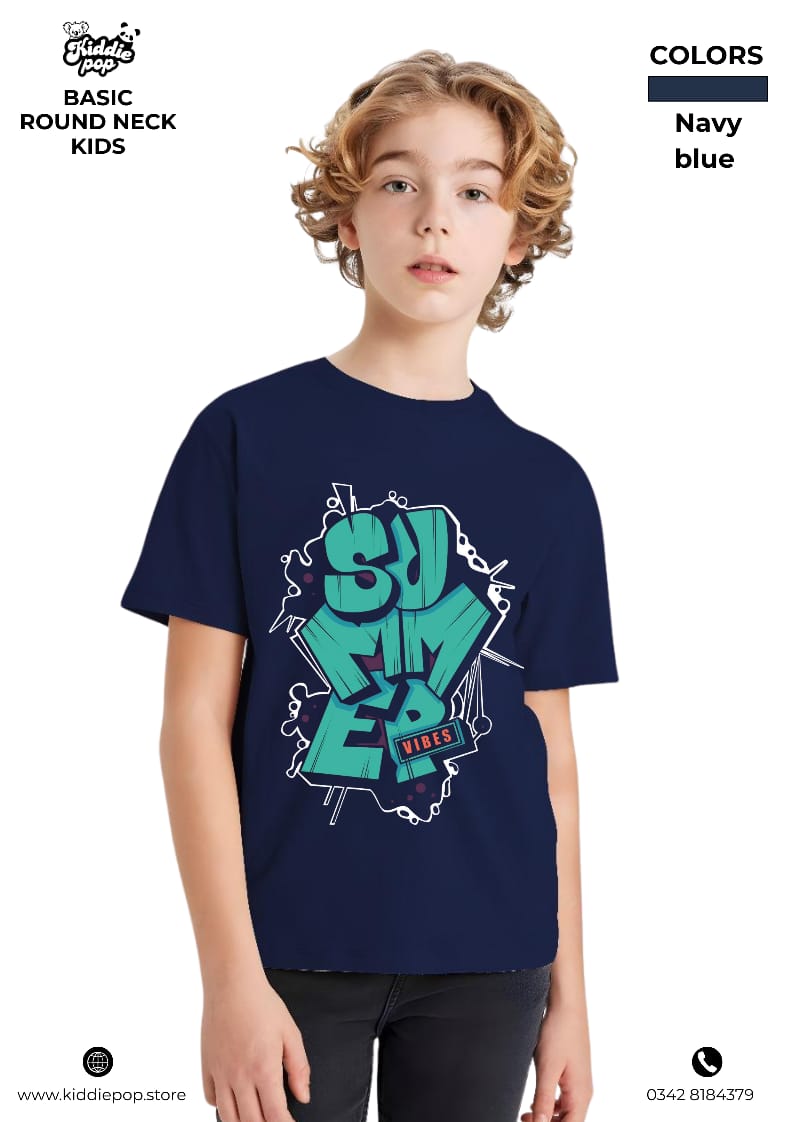 Classic DTF Printed T-Shirts for Kids