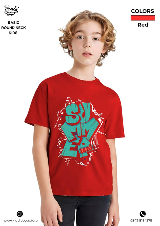 Classic DTF Printed T-Shirts for Kids