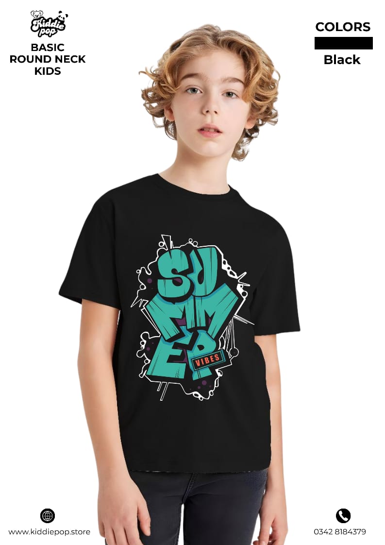 Classic DTF Printed T-Shirts for Kids