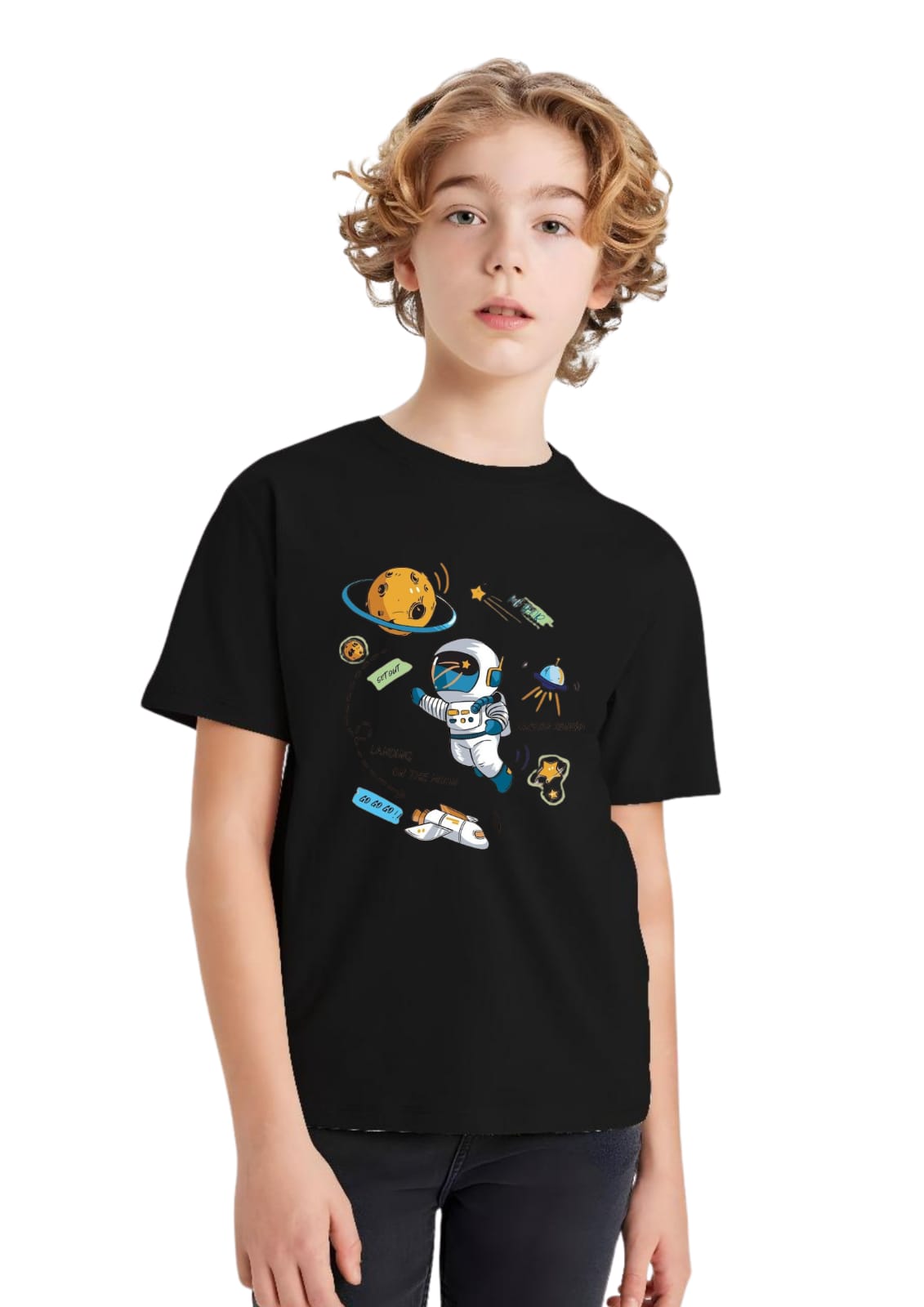 Classic DTF Printed T-Shirts for Kids
