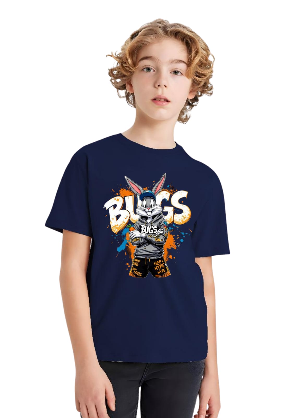 Classic DTF Printed T-Shirts for Kids