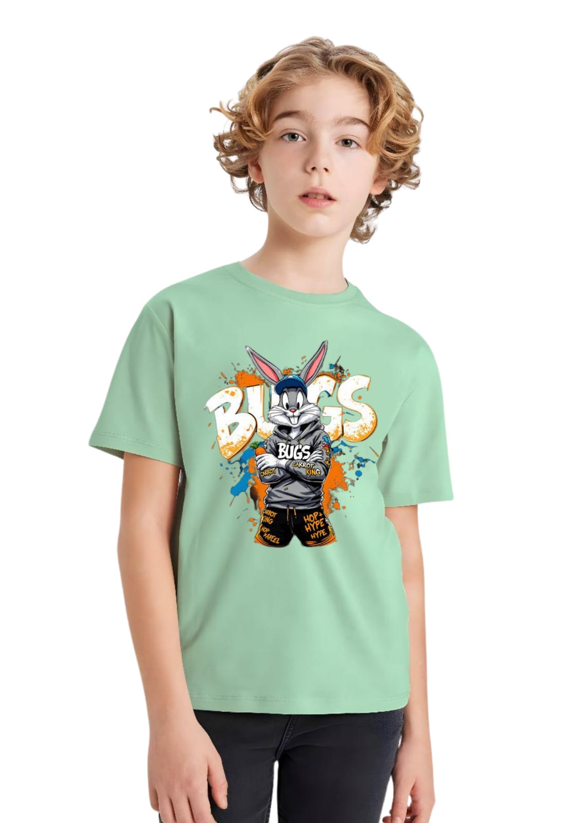 Classic DTF Printed T-Shirts for Kids