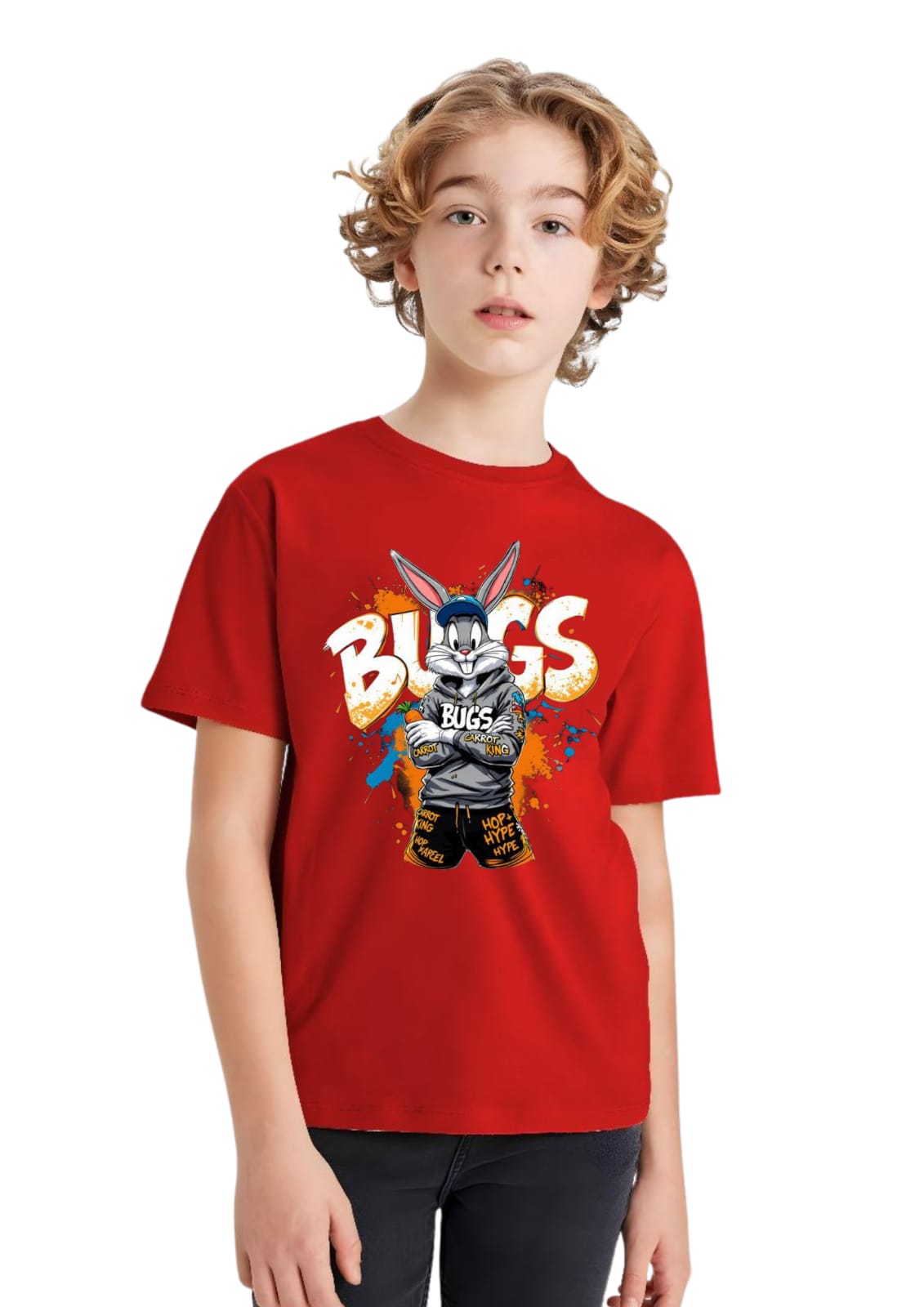 Classic DTF Printed T-Shirts for Kids