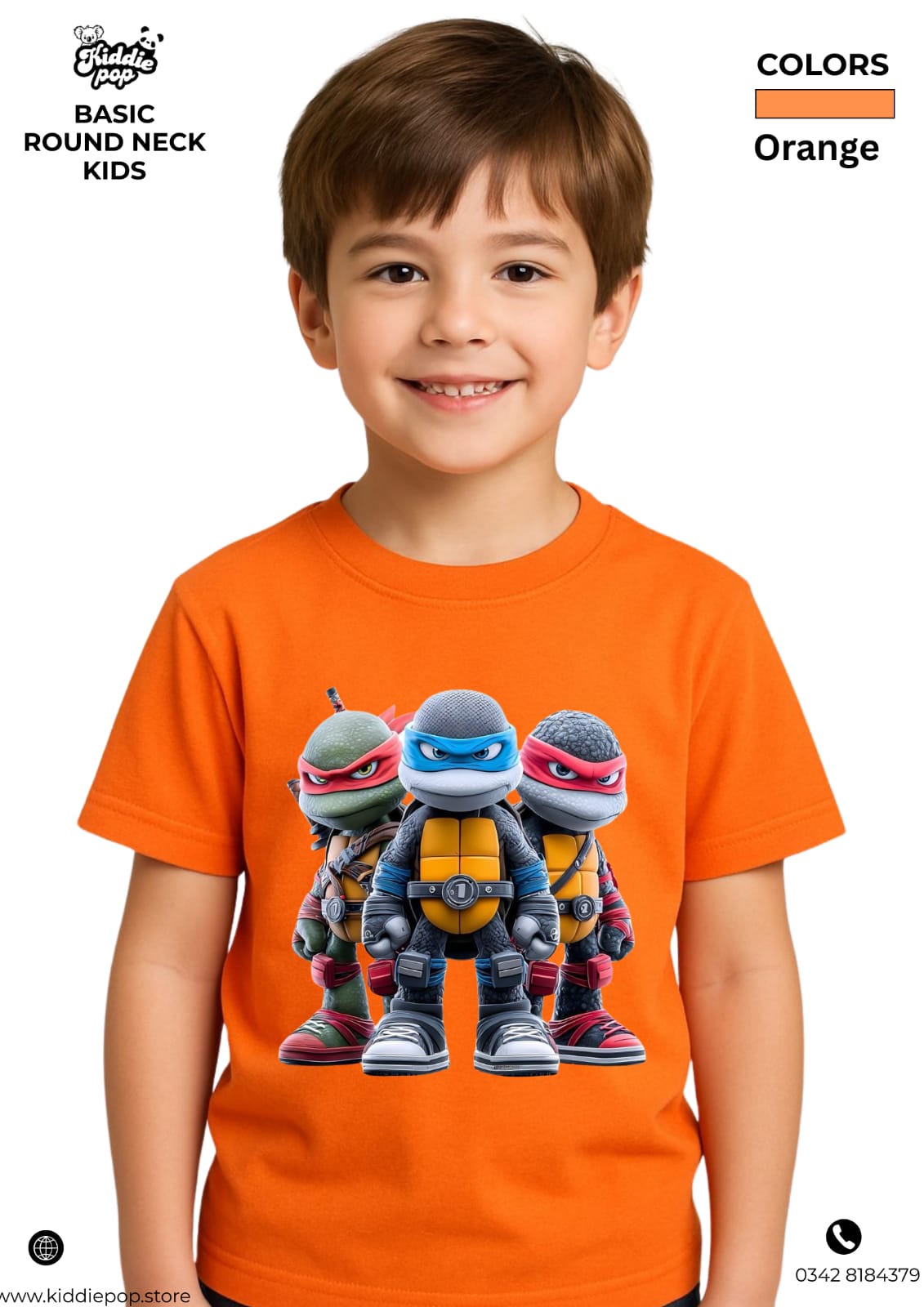Classic DTF Printed T-Shirts for Kids