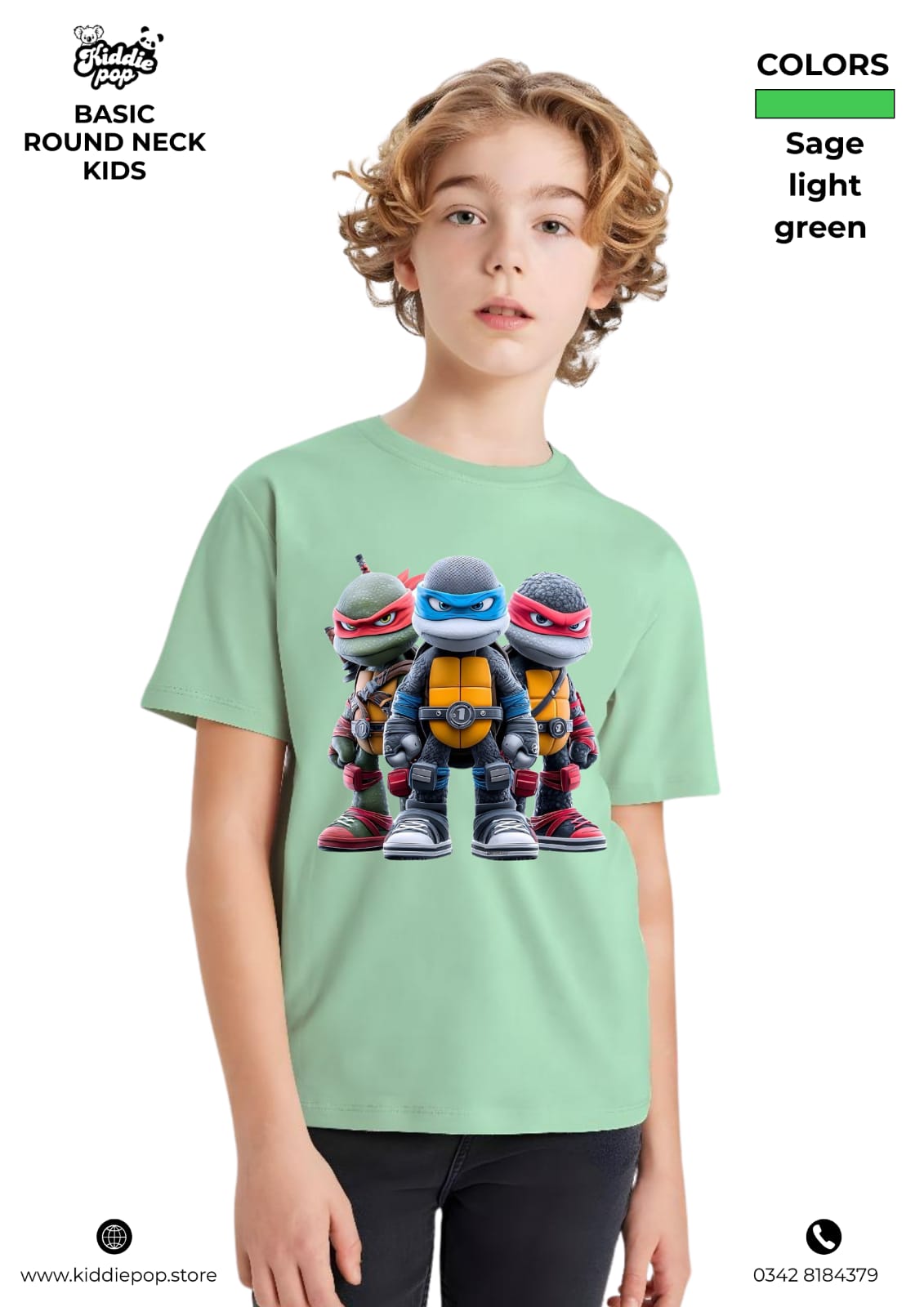 Classic DTF Printed T-Shirts for Kids
