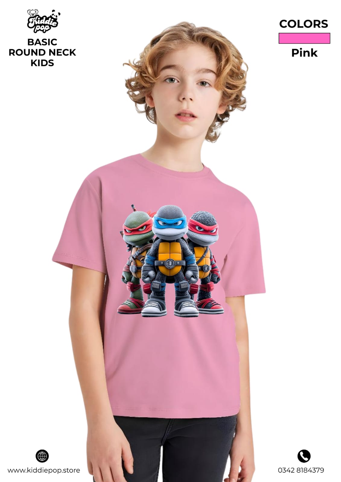 Classic DTF Printed T-Shirts for Kids