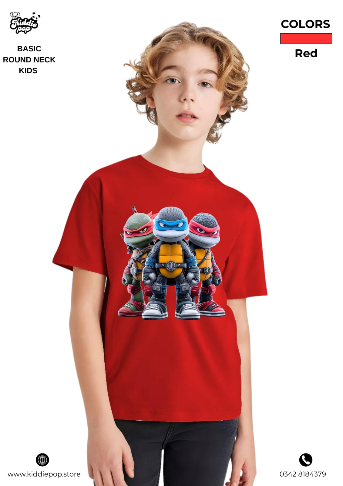Classic DTF Printed T-Shirts for Kids